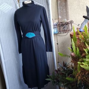Joanie Char wool black dress